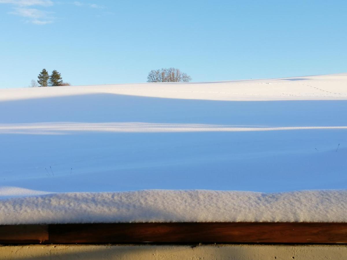 Petite Maison Sur La Colline Du Gibloux: 1Chambre,1 Salon Et Salle De Bain Prives Au Rez De Chausse, Piscine Exterieur Et Bbq , Le Chatelard  ภายนอก รูปภาพ